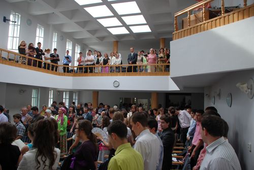 A photo from the life of the Speranța Adventist community in Cluj-Napoca