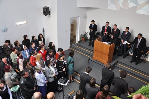 A photo from the life of the Speranța Adventist community in Cluj-Napoca