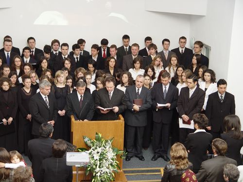 A photo from the life of the Speranța Adventist community in Cluj-Napoca