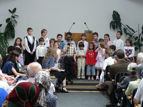A photo from the life of the Speranța Adventist community in Cluj-Napoca