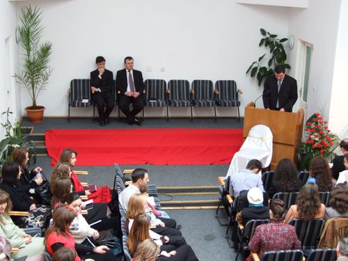 A photo from the life of the Speranța Adventist community in Cluj-Napoca