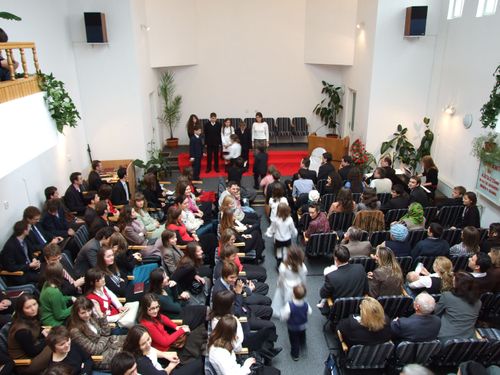 A photo from the life of the Speranța Adventist community in Cluj-Napoca